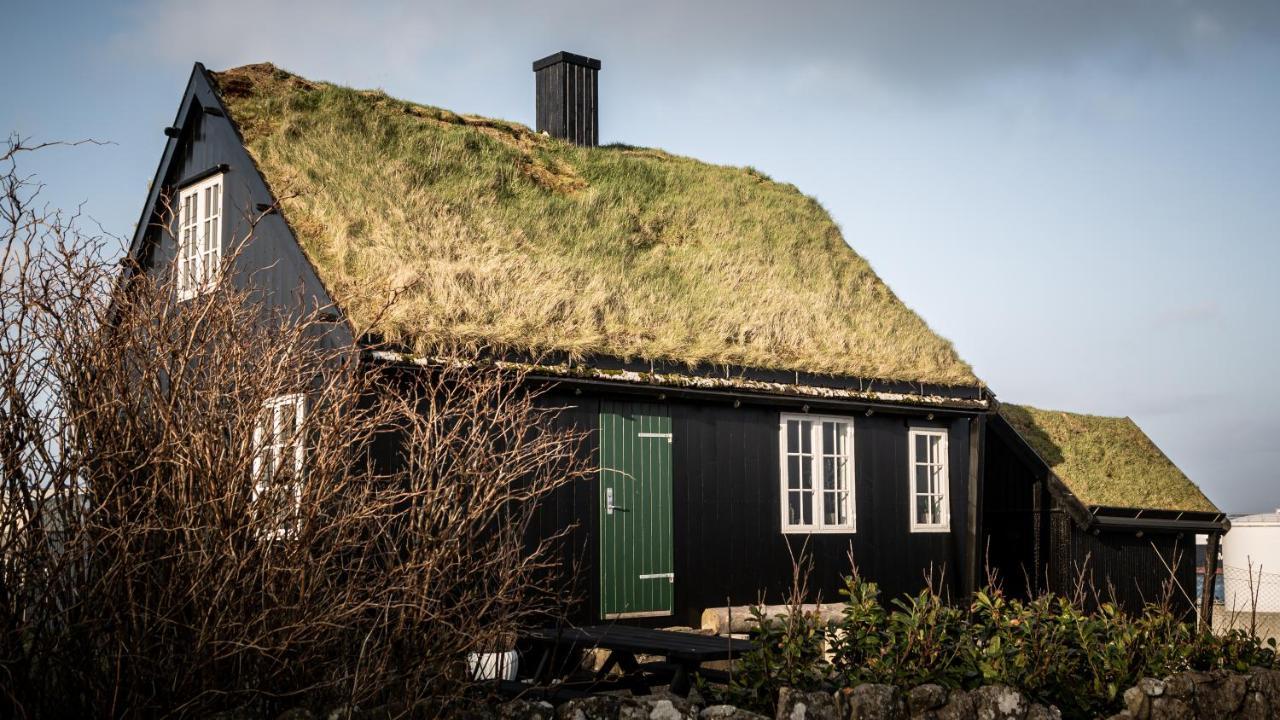 Traditional Faroese House In Torshavns City Center Экстерьер фото