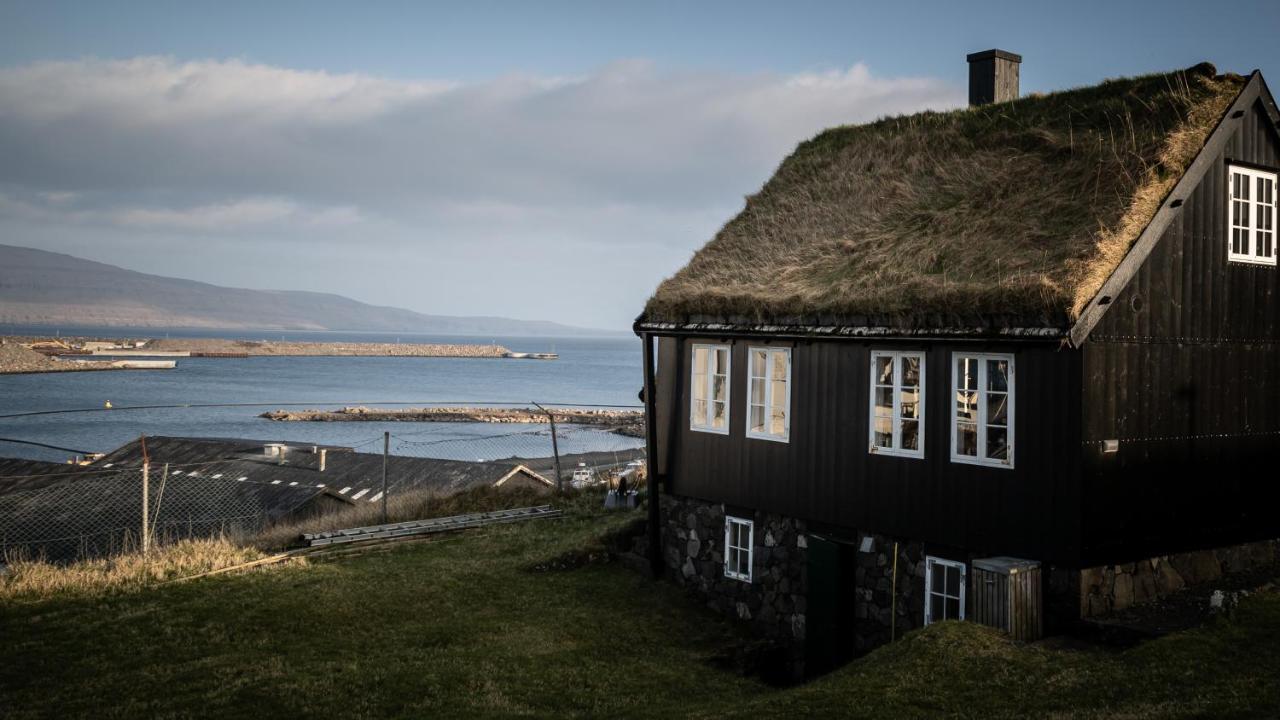 Traditional Faroese House In Torshavns City Center Экстерьер фото