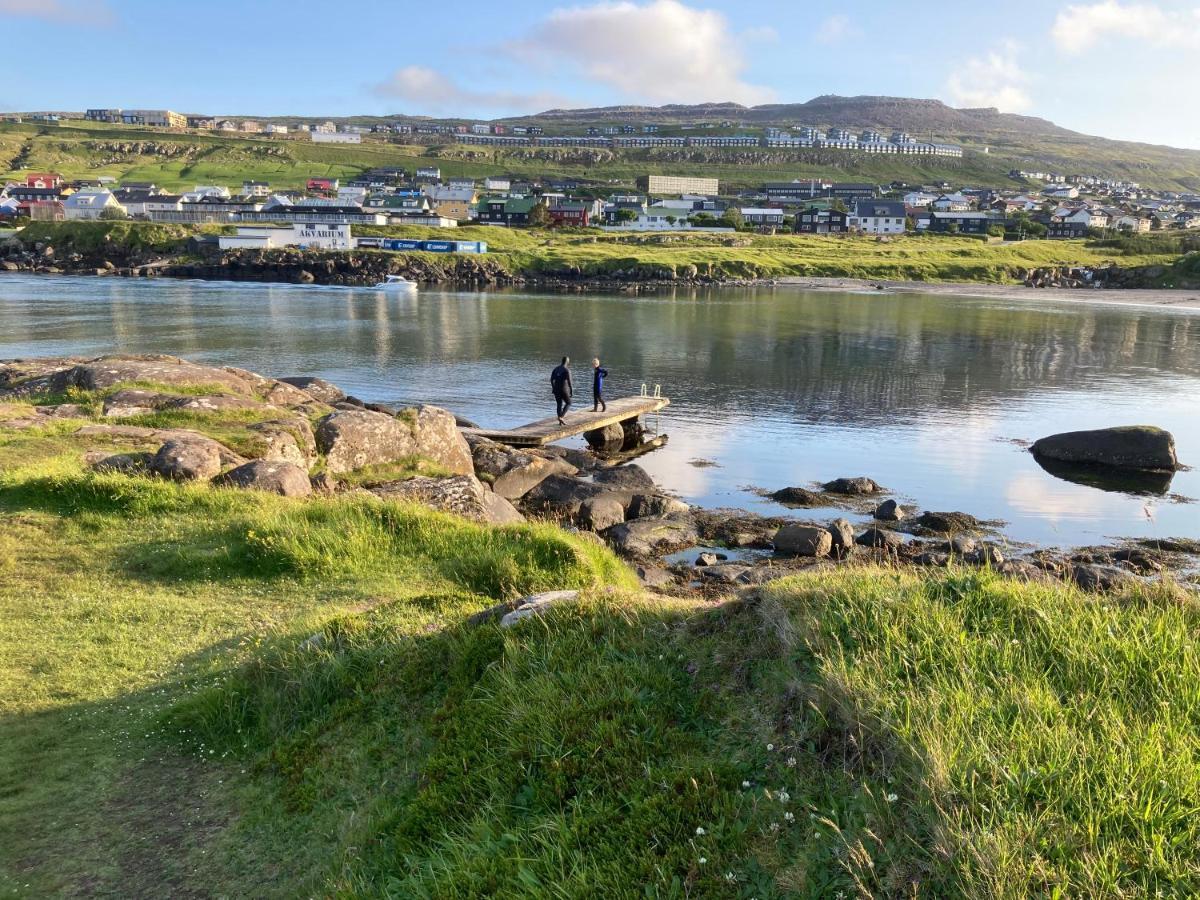 Traditional Faroese House In Torshavns City Center Экстерьер фото